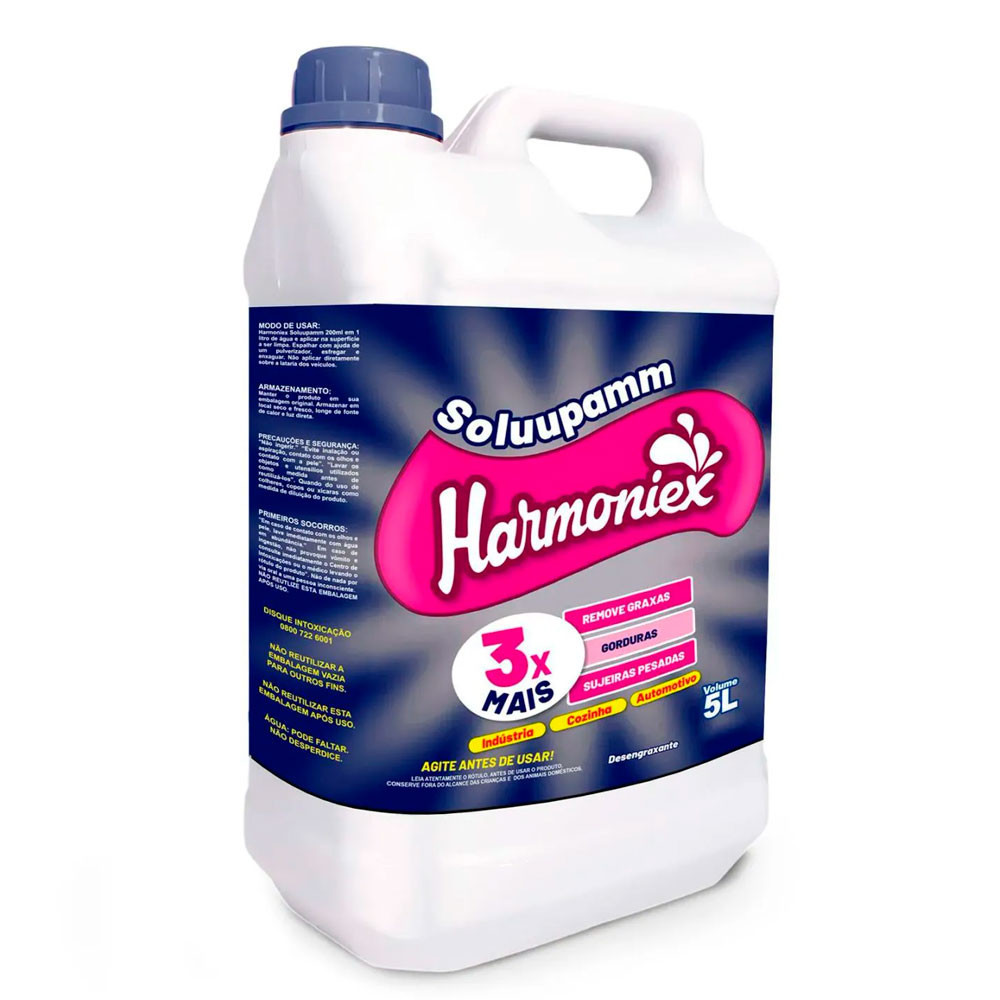 COD 7730 DESENGRAXANTE SOLUUPAMM 5L HARMONIEX